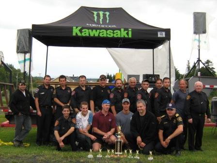 Pompiers en d&eacute;monstration