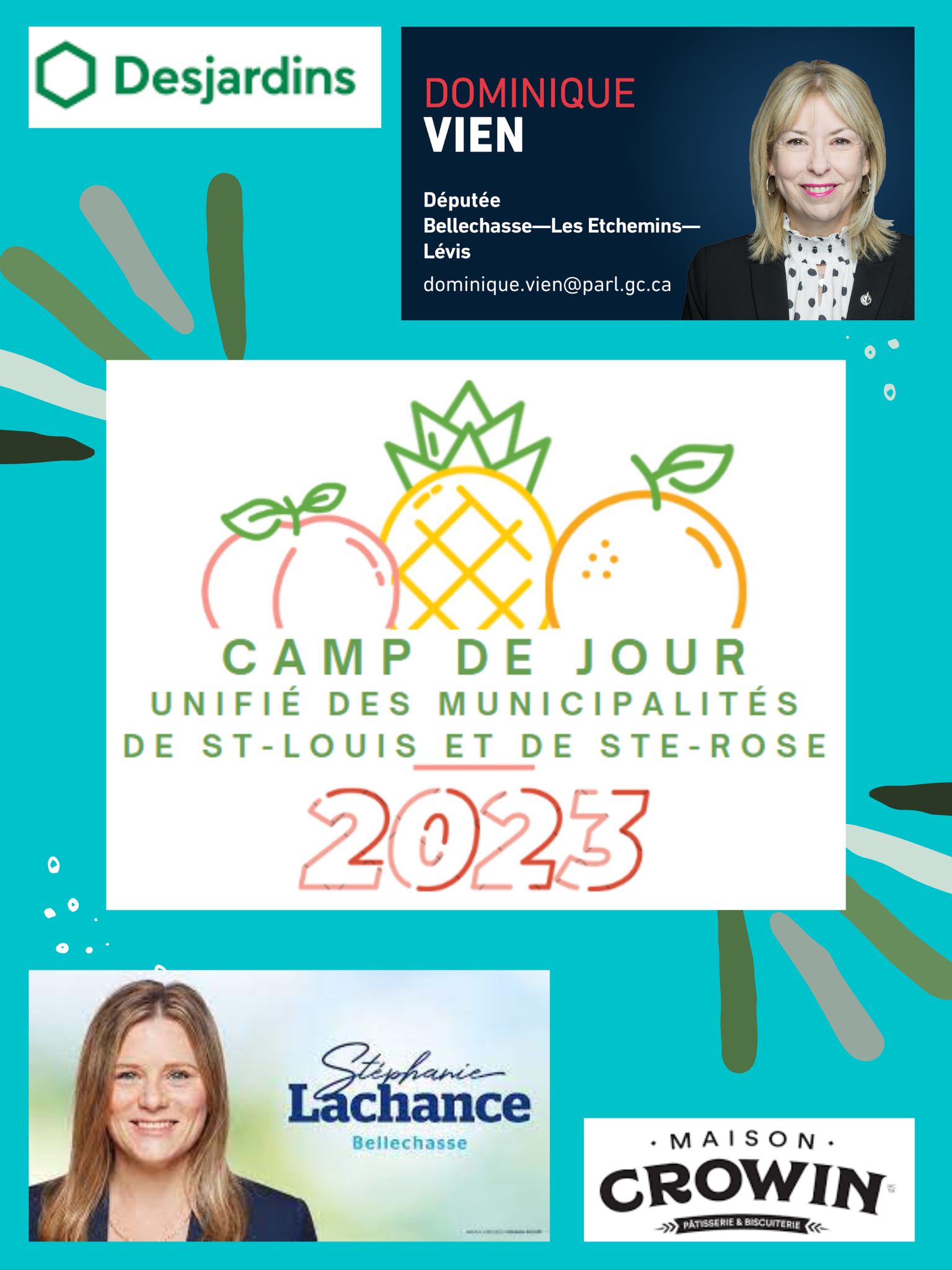 Camp de jour Municipalité de SainteRosedeWatford